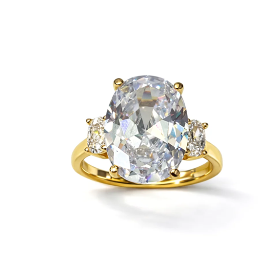 Ring CikOrefice Gioielli Woman Anello In Argento in Silver Cristallo ANCNAOVG - ANCNAOVG